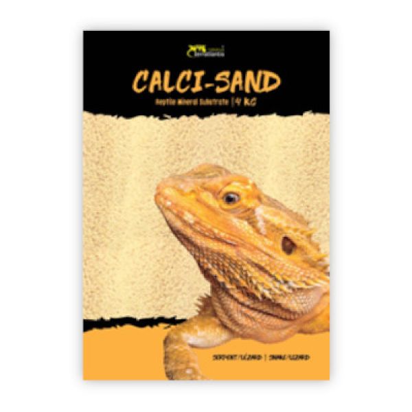 Substrat minéral reptile Calci-Sand 4Kg blanc - Animal Valley