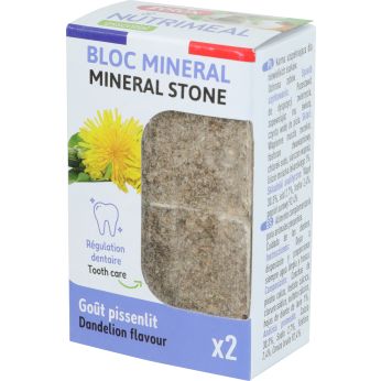 Bloc minéral pour rongeur Eden pissenlit par deux 200g - Zolux