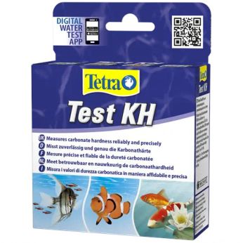Test KH dureté carbonatée des aquariums et bassins d’eau douce et d’eau de mer - Tetra
