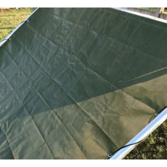 Bâche Deluxe taille M pour parc grillagé 4x3m et 6x3m verte