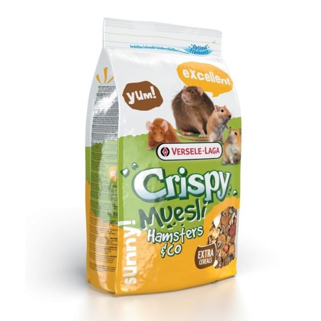 Crispy Muesli Hamster & Co 2,75Kg Versele Laga