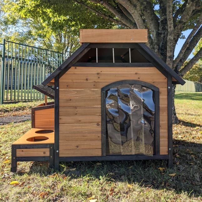 Niche Beauceron pour chien avec Jardinière taille M