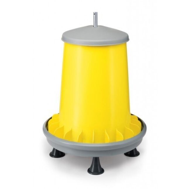 Mangeoire à trémie poule avec tige métal et pieds Arcus 15Kg - River Systems