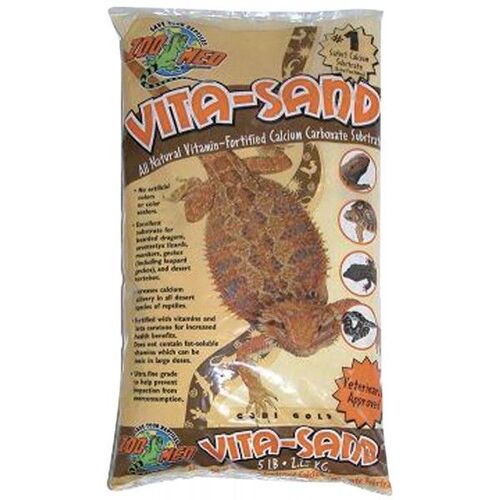 Substrat terrarium sable Vita Sand Blanc 4,5Kg – ZooMed