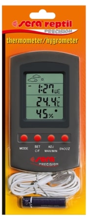 Thermomètre hygromètre digital pour terrarium - Sera